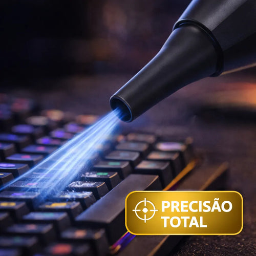 Mini Ventilador Turbo Jet Pro™ con Linterna LED