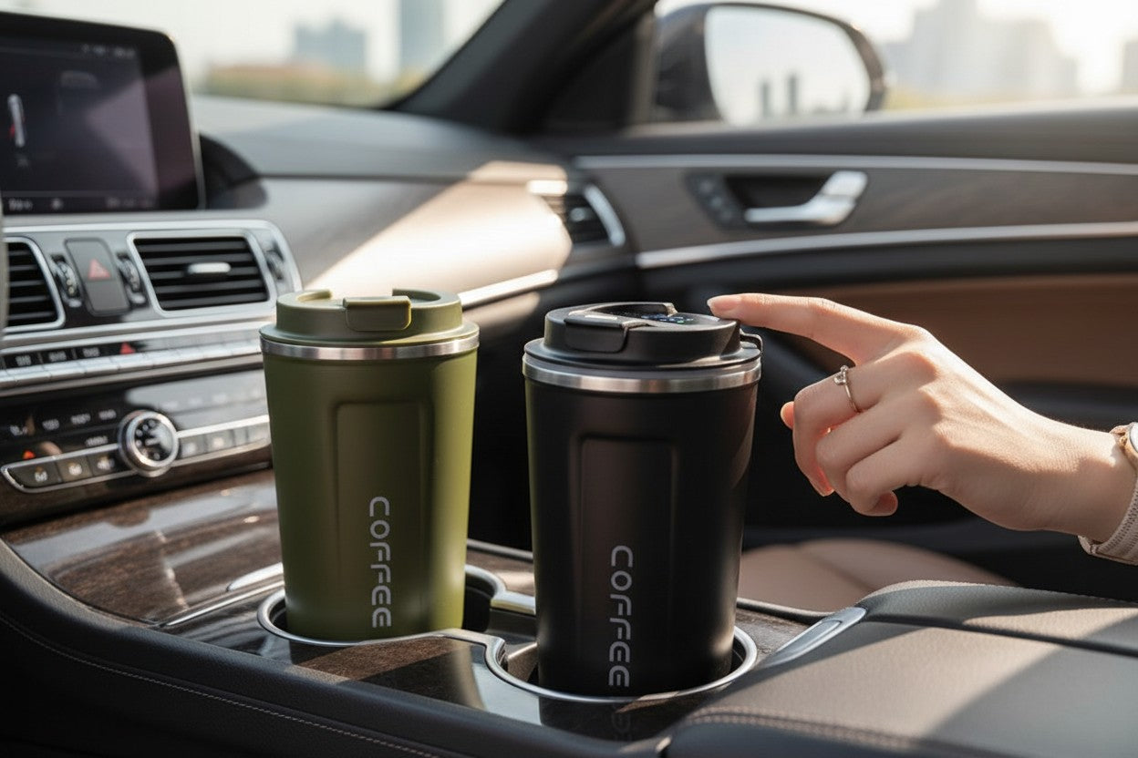 Smart Cup Pro™ — Termo inteligente con pantalla LED