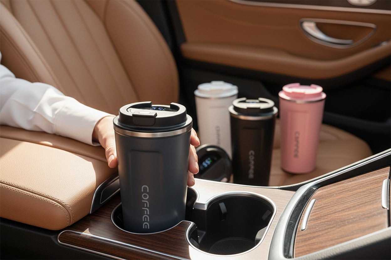 Smart Cup Pro™ — Termo inteligente con pantalla LED